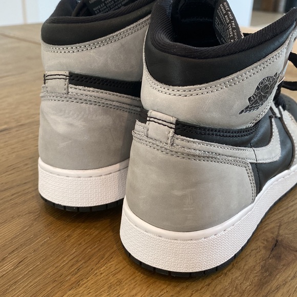 Nike Air Jordan sneakers, Gray/Black, pre-owned, Size Youth US 7 - Picture 6 of 14